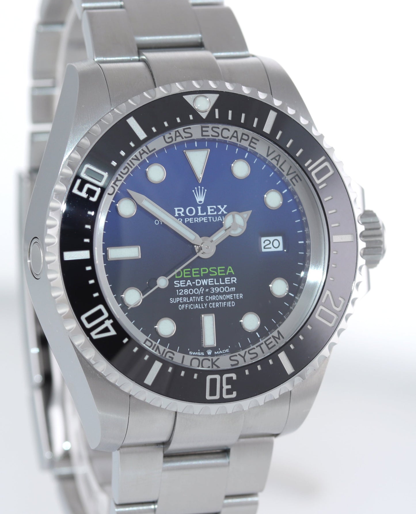 2019 PAPERS Rolex Sea-Dweller Deepsea James Cameron Blue 126660 44mm Watch