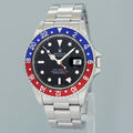 1991 PAPERS MINT Rolex 16700 GMT Pepsi Blue Red Steel Oyster 40mm Watch Box