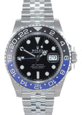 2019 MINT PAPERS Rolex GMT Master Batman Blue Jubilee Ceramic 126710 Watch Box