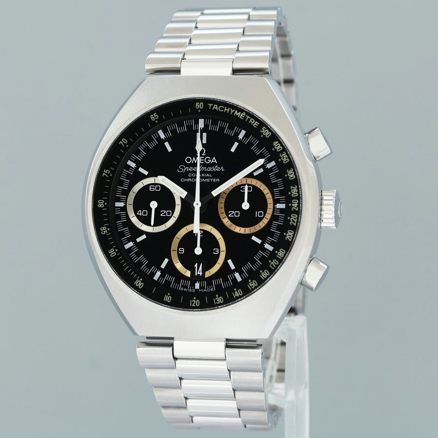PAPERS MINT Omega Speedmaster Mark II Rio 2016 522.10.43.50.01.001 43MM Black Watch