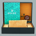 MINT Rolex DateJust 6917 Blue Diamond Two Tone Gold 26mm Jubilee Watch Box