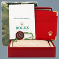 PAPERS Ladies Rolex 26mm DateJust 6917 Two Tone Gold Jubilee Silver Dial Watch Box