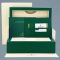 MINT 2018 PAPERS Rolex 176200 Oyster Perpetual 26mm Green Watch Box