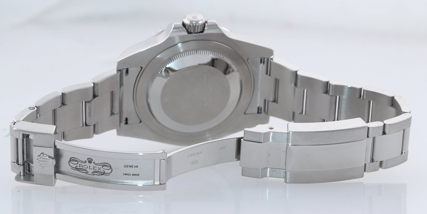 MINT 2017 Rolex GMT Master II 116710 Steel Ceramic Black Dial 40mm Watch Box