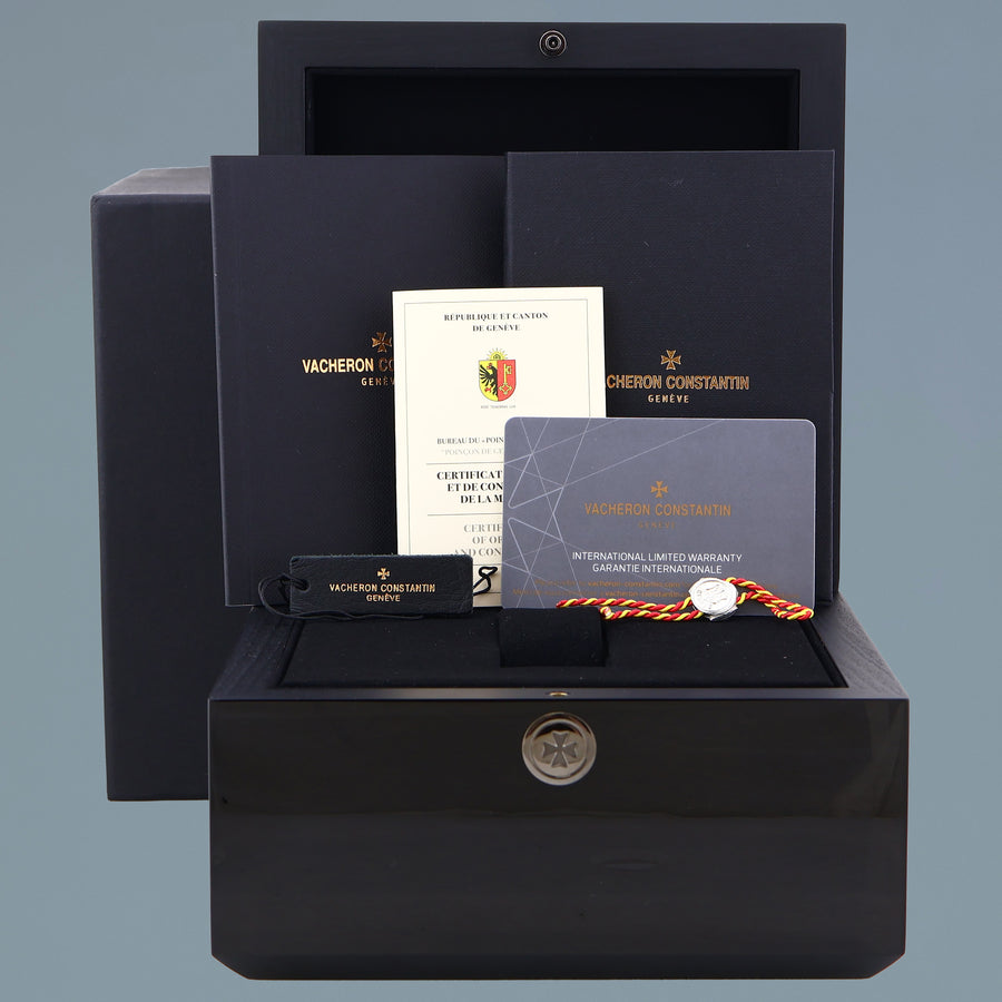 2023 PAPERS MINT Vacheron Constantin Patrimony White Gold Watch 81180/000G-9117