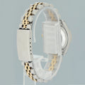 PAPERS Ladies Rolex 26mm DateJust 6917 Two Tone Gold Jubilee Silver Dial Watch Box