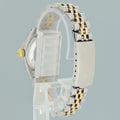 PAPERS Ladies Rolex 26mm DateJust 6917 Two Tone Gold Jubilee Silver Dial Watch Box