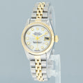 FACTORY MOP Diamond Ladies Rolex 26mm DateJust 79173 Two Tone Gold Jubilee Watch