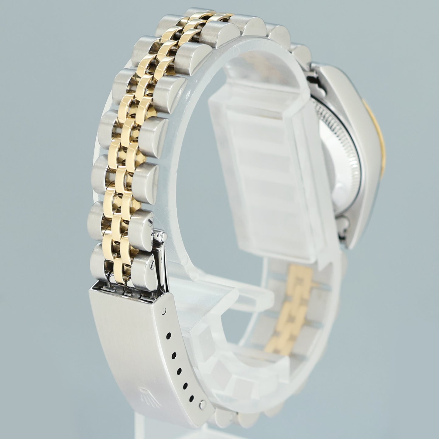 FACTORY MOP Diamond Ladies Rolex 26mm DateJust 79173 Two Tone Gold Jubilee Watch