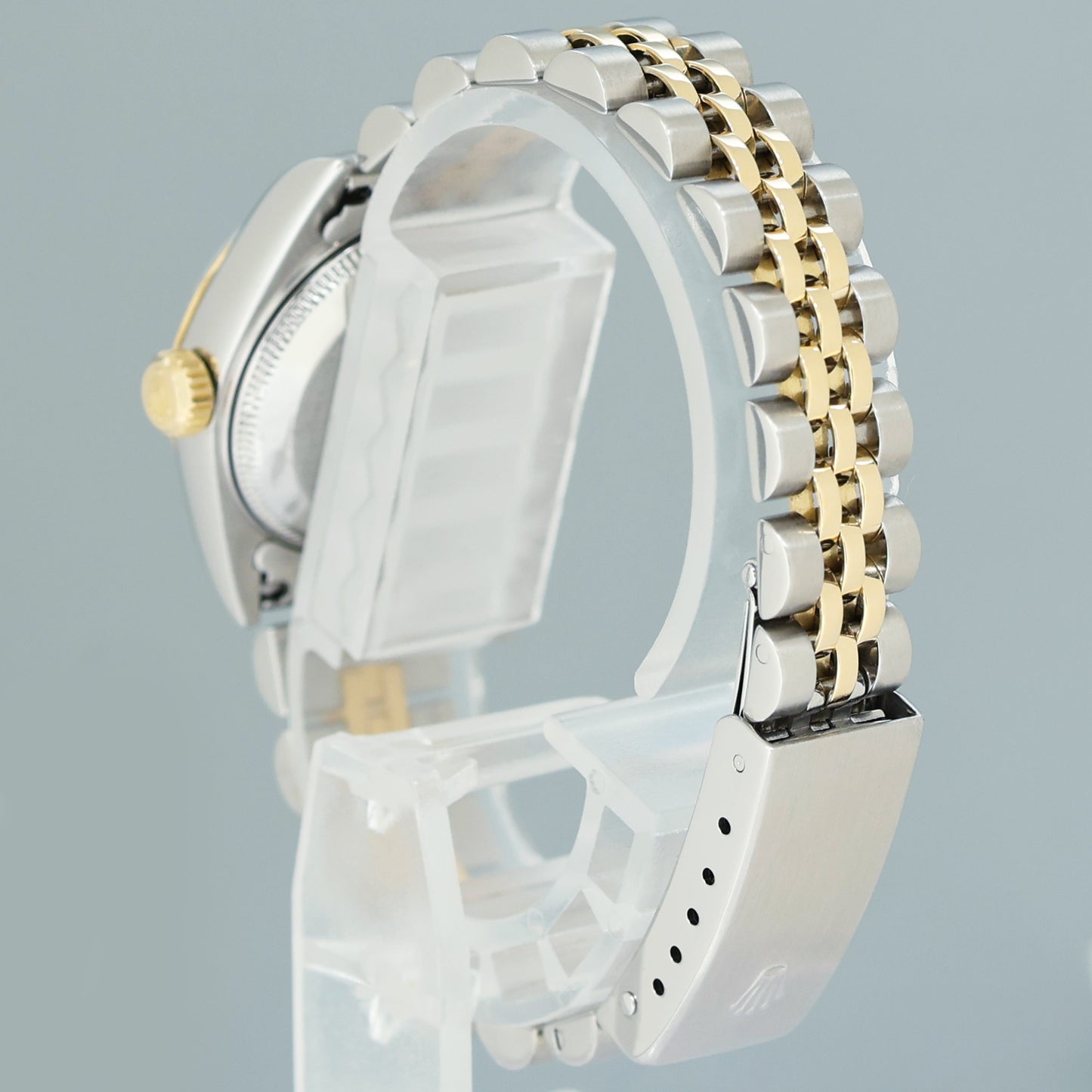 FACTORY MOP Diamond Ladies Rolex 26mm DateJust 79173 Two Tone Gold Jubilee Watch
