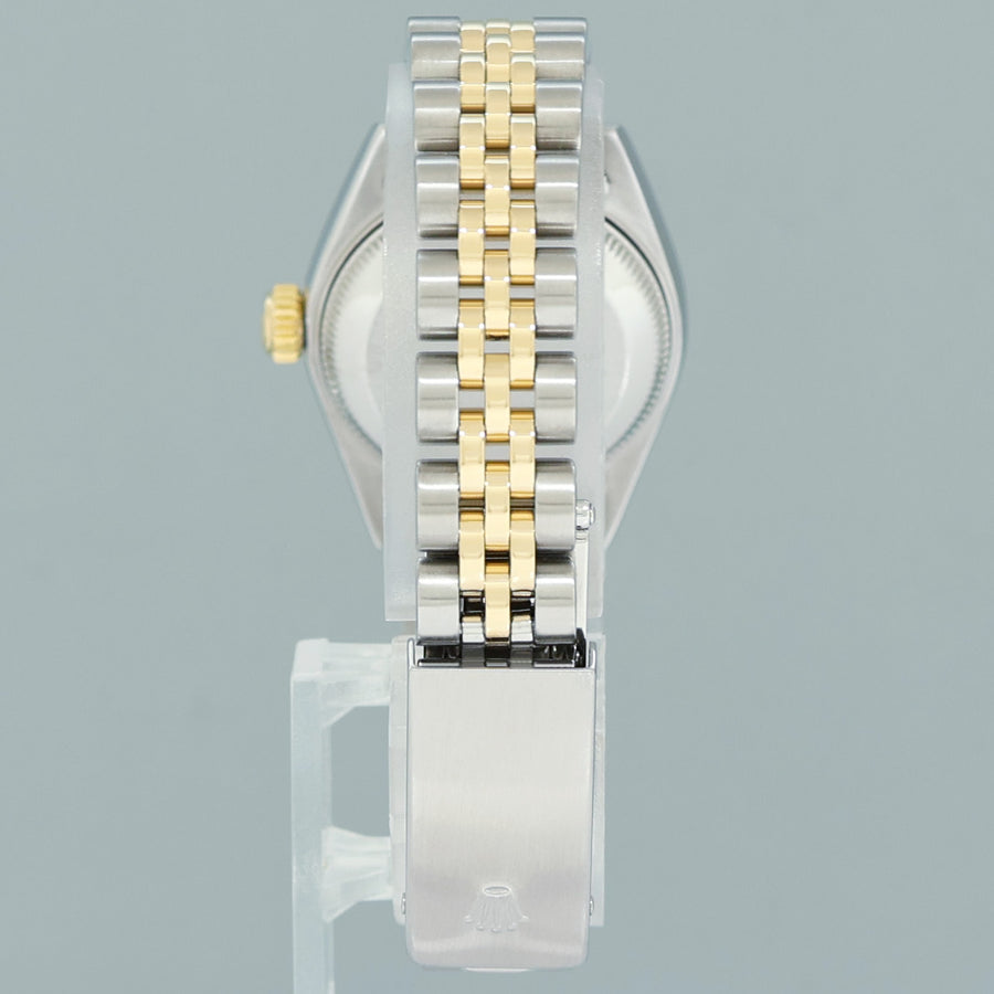 FACTORY MOP Diamond Ladies Rolex 26mm DateJust 79173 Two Tone Gold Jubilee Watch