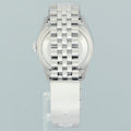 MINT 2004 Rolex DateJust 36mm Silver Roman Dial Jubilee 16220 Steel Watch Box