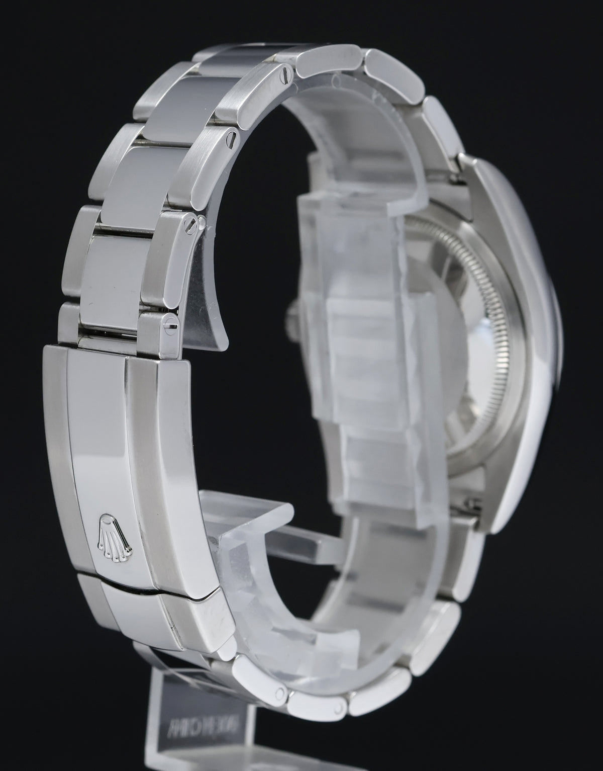 MINT 2014 PAPERS Rolex 116200 DateJust Steel 36mm White Roman Roman Watch Box