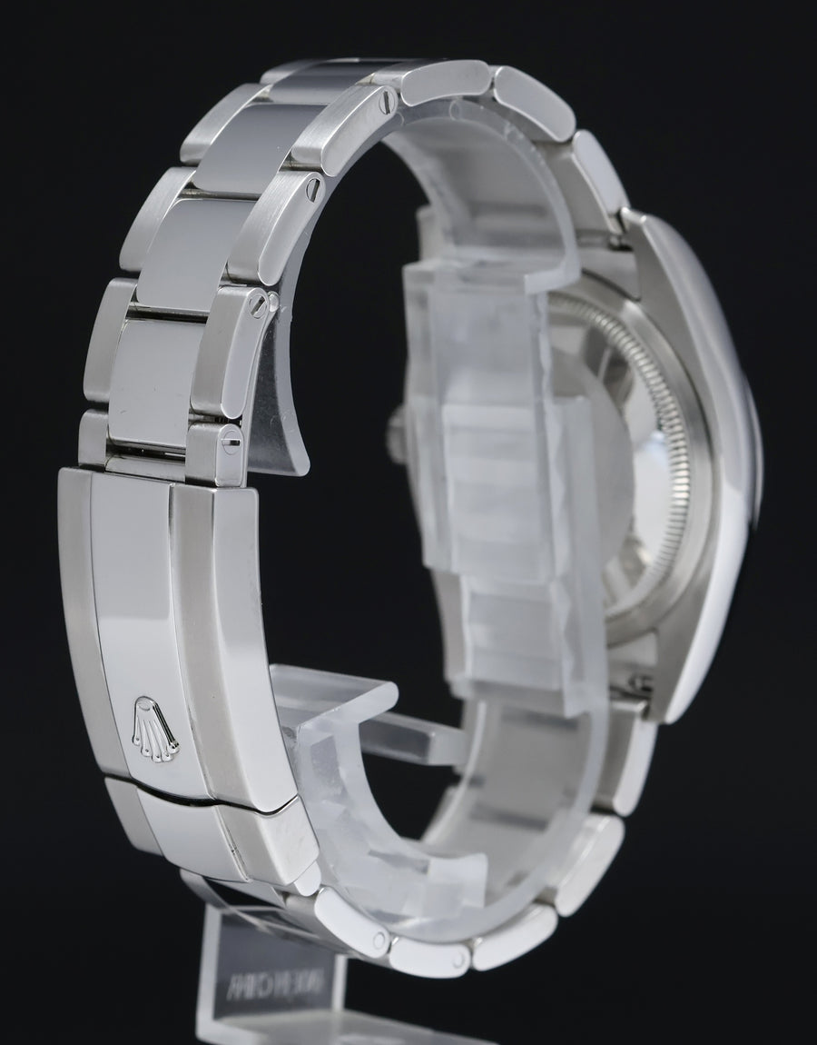 MINT 2014 PAPERS Rolex 116200 DateJust Steel 36mm White Roman Roman Watch Box