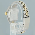MINT Rolex DateJust 6917 Blue Diamond Two Tone Gold 26mm Jubilee Watch Box