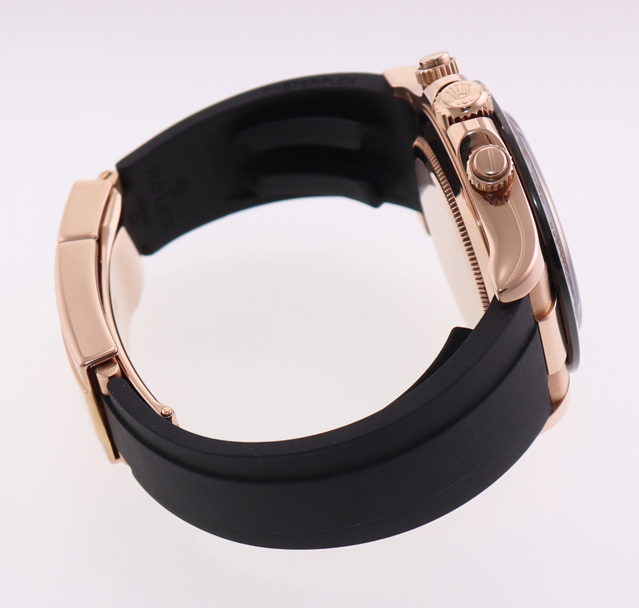 MINT PAPERS Rolex Daytona Ceramic 116515LN METEORITE Rose Gold Oysterflex Watch