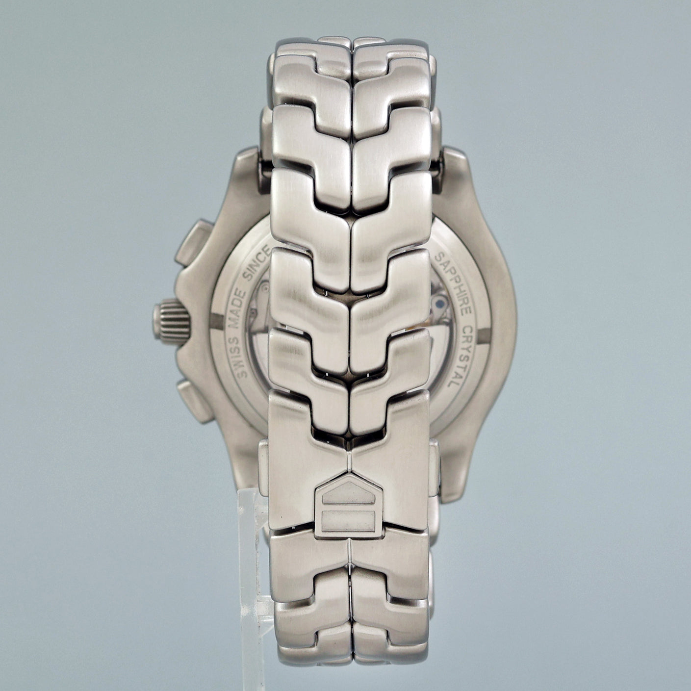 MINT TAG Heuer Link Calibre 36 CT511A Black Dial Steel Calibre Steel 42mm Watch Box