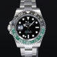 2023 NEW PAPERS Rolex GMT-Master II SPRITE Green Black Oyster Steel 126720 Watch