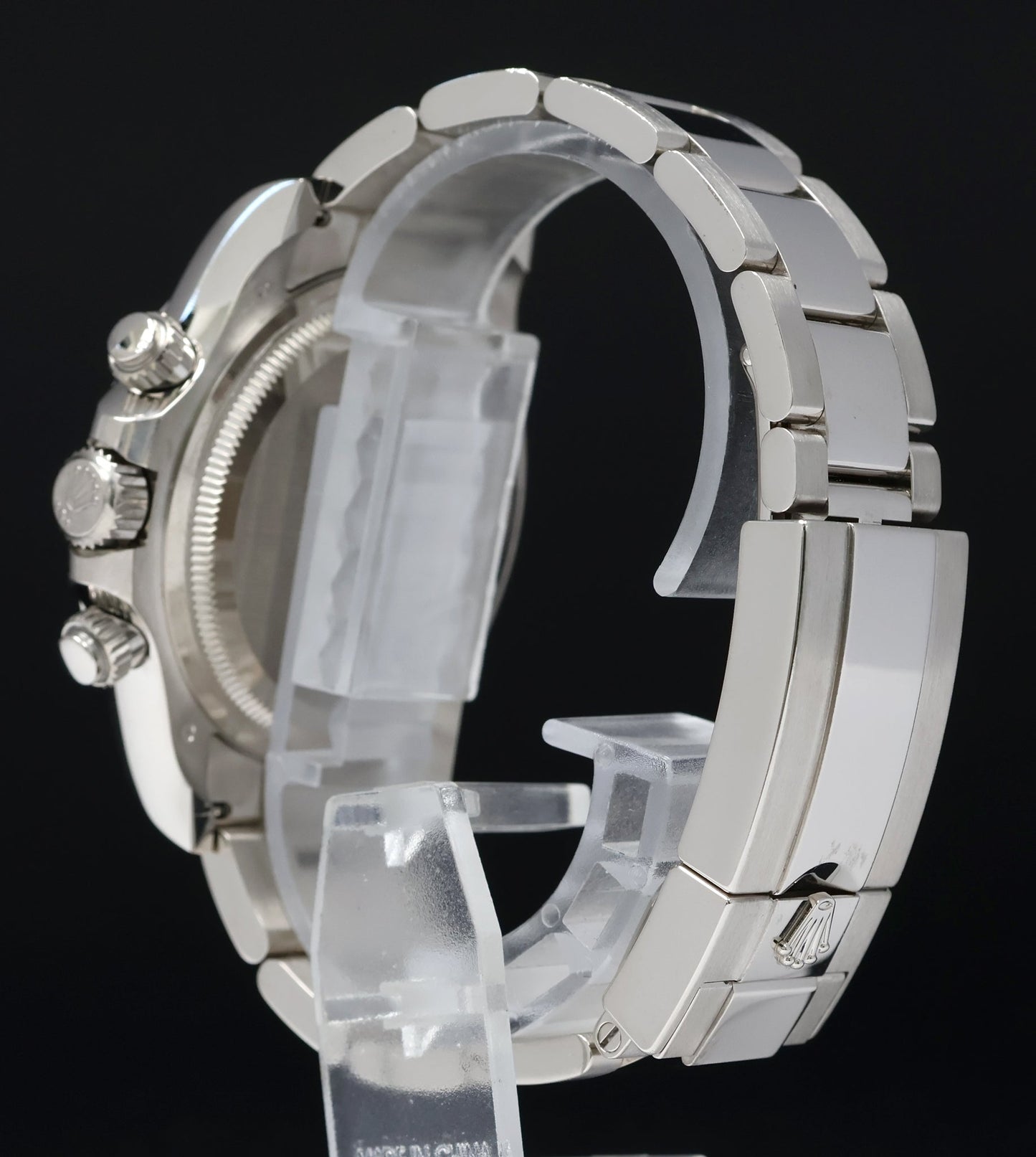 PAPERS 2023 Rolex Daytona Ghost Panda Silver Chronograph 126509 White Gold Watch Box