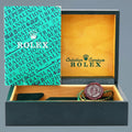 Rolex 1500 Date 34mm Steel Oyster Silver Stick Leather Automatic Watch Box
