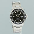 PAPERS 2005 MINT Rolex Submariner Date 16610 Steel Black 40mm Watch Box