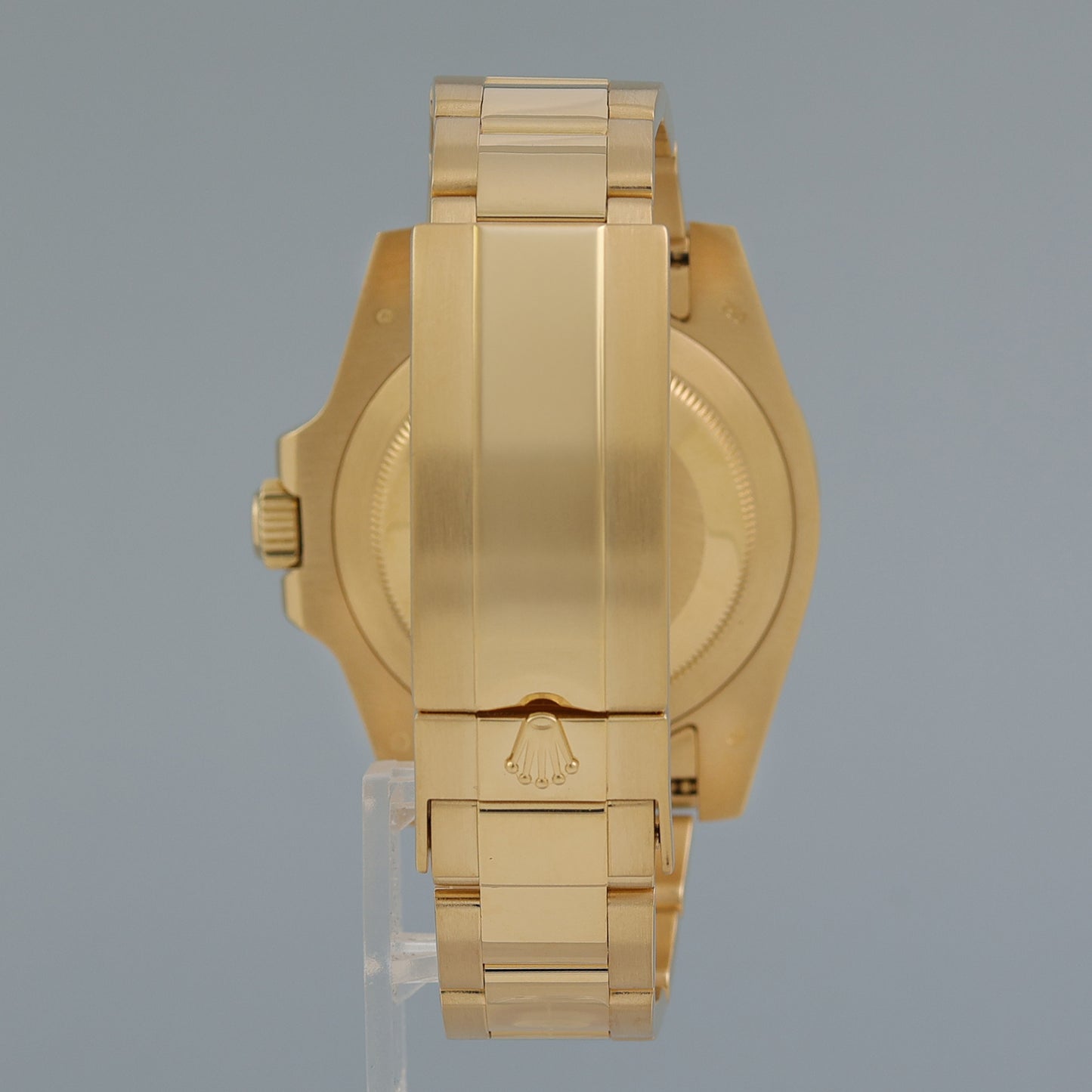 MINT Rolex Submariner Black Diamond Serti Dial Ceramic 116618LN Yellow Gold Watch