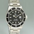 1998 Swiss Only Dial Rolex Submariner Date 16610 Steel Black 40mm Watch Box