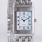 Jaeger LeCoultre JLC Reverso 260.8.08 Steel Silver Dial Watch