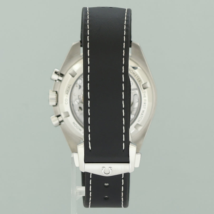 2024 PAPERS Omega White Speedmaster Moon Professional 310.32.42.50.04.002 Watch