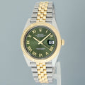 2026 NEW 126333 Rolex DateJust 41 Two Tone Jubilee Gold 41m Green Roman Watch Box