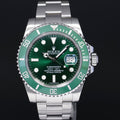 2017 MINT Rolex Submariner Hulk 116610LV Green 40mm Ceramic Watch Box