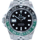 2023 NEW PAPERS Rolex GMT-Master II SPRITE Green Black Jubilee Steel 126720 Watch