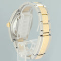 2008 PAPERS MINT Rolex 116233 DateJust Oyster 36mm Two Tone Gold Champagne Watch