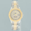 MINT Ladies Rolex Yacht-Master 169623 Two Tone Yellow Gold 29mm Watch Box