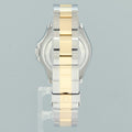 MINT Ladies Rolex Yacht-Master 169623 Two Tone Yellow Gold 29mm Watch Box