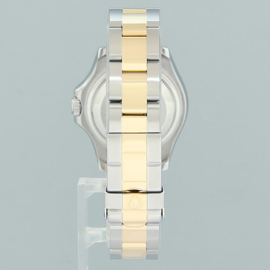 MINT Ladies Rolex Yacht-Master 169623 Two Tone Yellow Gold 29mm Watch Box