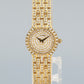 Ladies Concord 18k Yellow Gold 21mm 6.25ct Pave Diamond 59-62-264 Watch