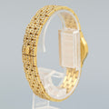 Ladies Concord 18k Yellow Gold 21mm 6.25ct Pave Diamond 59-62-264 Watch