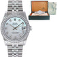 2001 DIAMOND MOP Ladies Rolex Midsize 31mm Datejust Jubilee Steel 78240 Watch Box