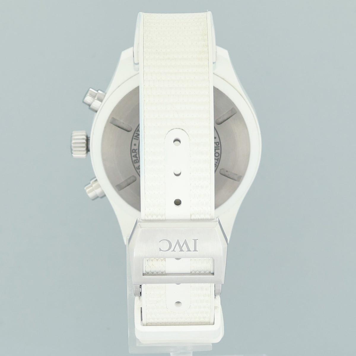 2022 PAPERS IWC Top Gun Lake Tahoe White Ceramic IW389105 44mm Automatic Watch