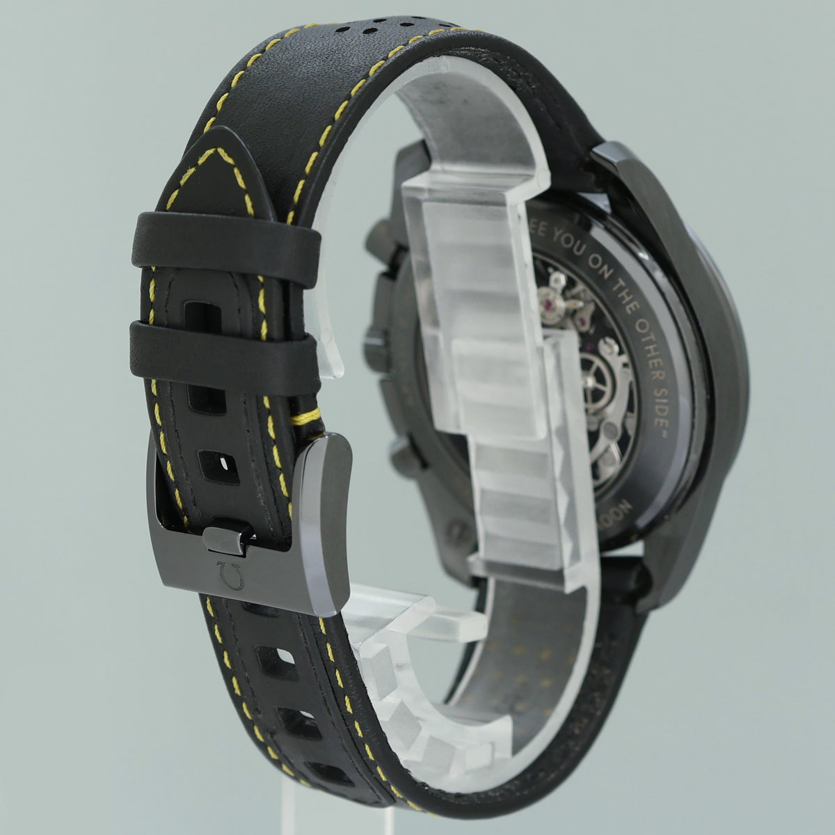 PAPERS Omega 311.92.44.30.01.001 Speedy Dark Side of the Moon Apollo 8 Ceramic Watch