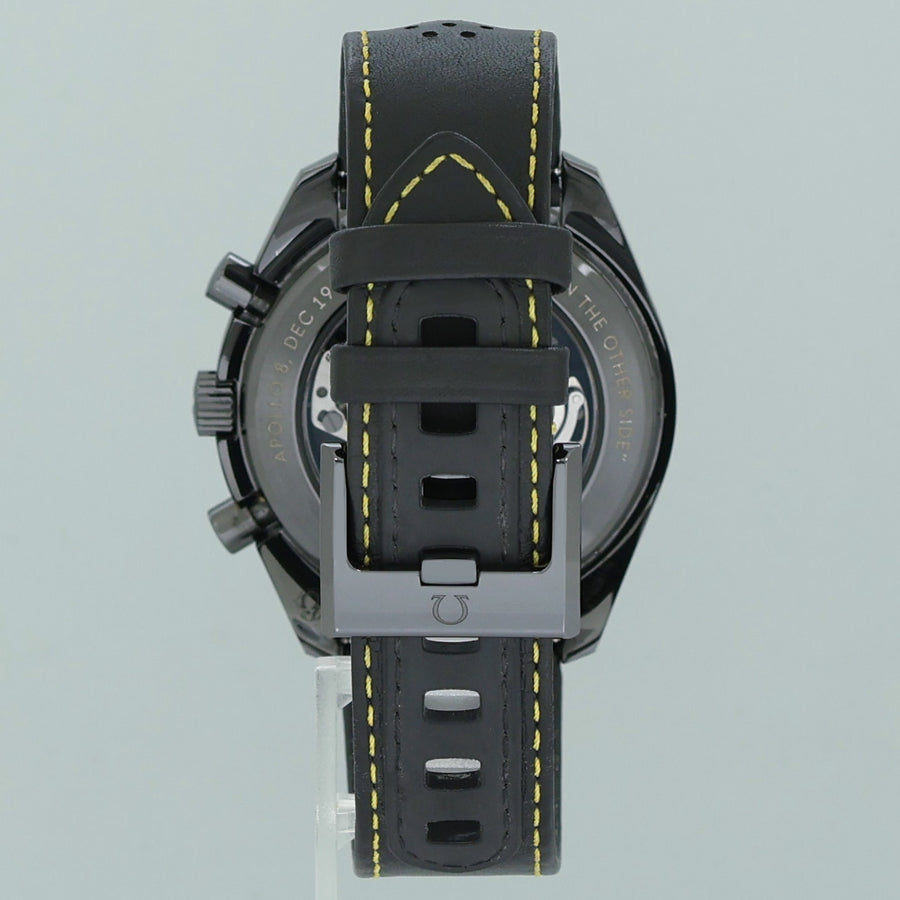 PAPERS Omega 311.92.44.30.01.001 Speedy Dark Side of the Moon Apollo 8 Ceramic Watch