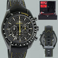 PAPERS Omega 311.92.44.30.01.001 Speedy Dark Side of the Moon Apollo 8 Ceramic Watch