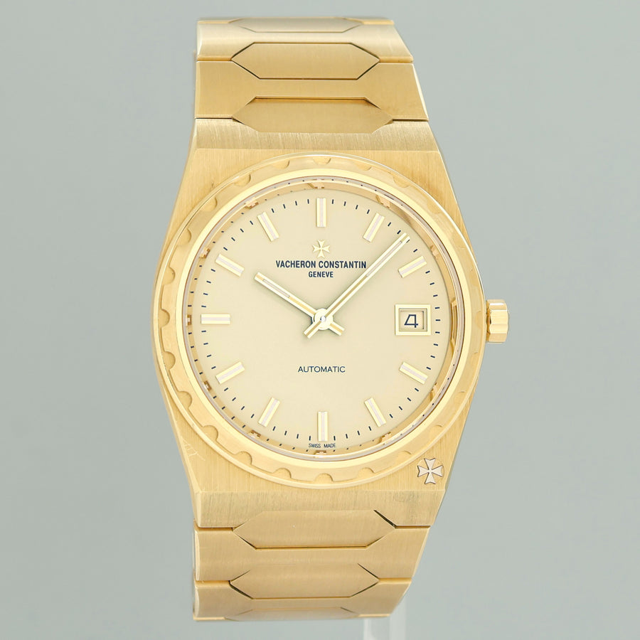 2023 PAPERS MINT Vacheron Constantin 222J Yellow Gold Watch 4200H/222J-B935