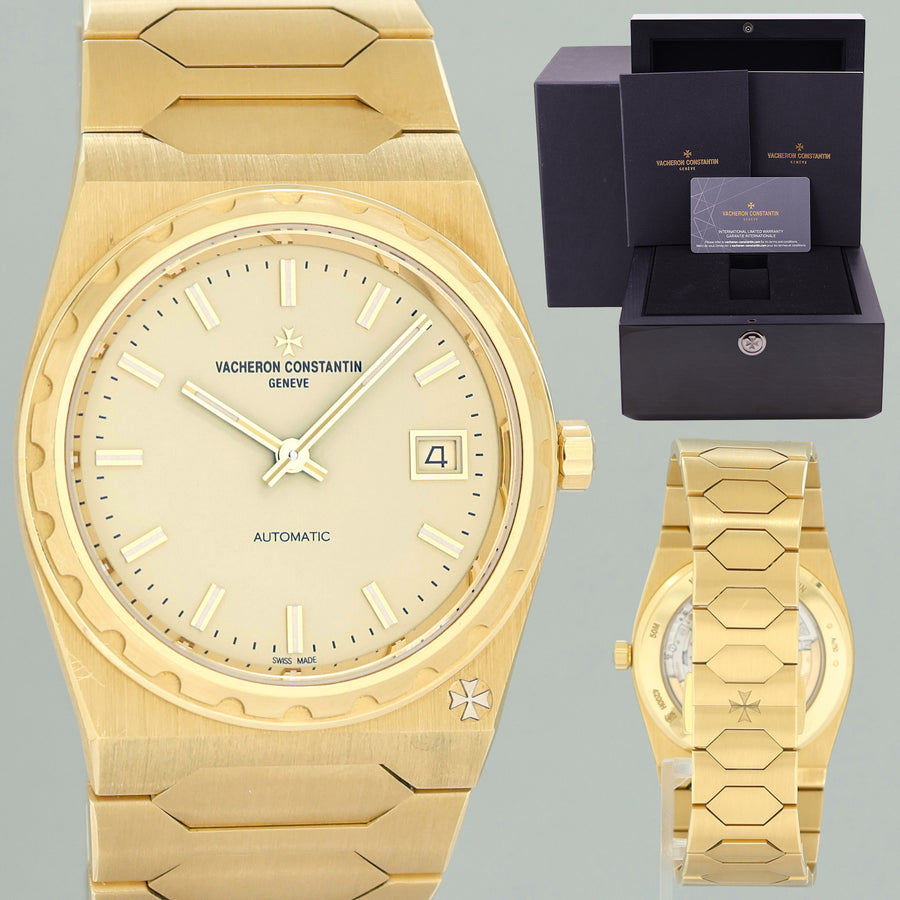 2023 PAPERS MINT Vacheron Constantin 222J Yellow Gold Watch 4200H/222J-B935