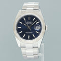 PAPERS MINT Rolex 126334 DateJust 41 41mm Blue Stick Jubilee Oyster Watch Box