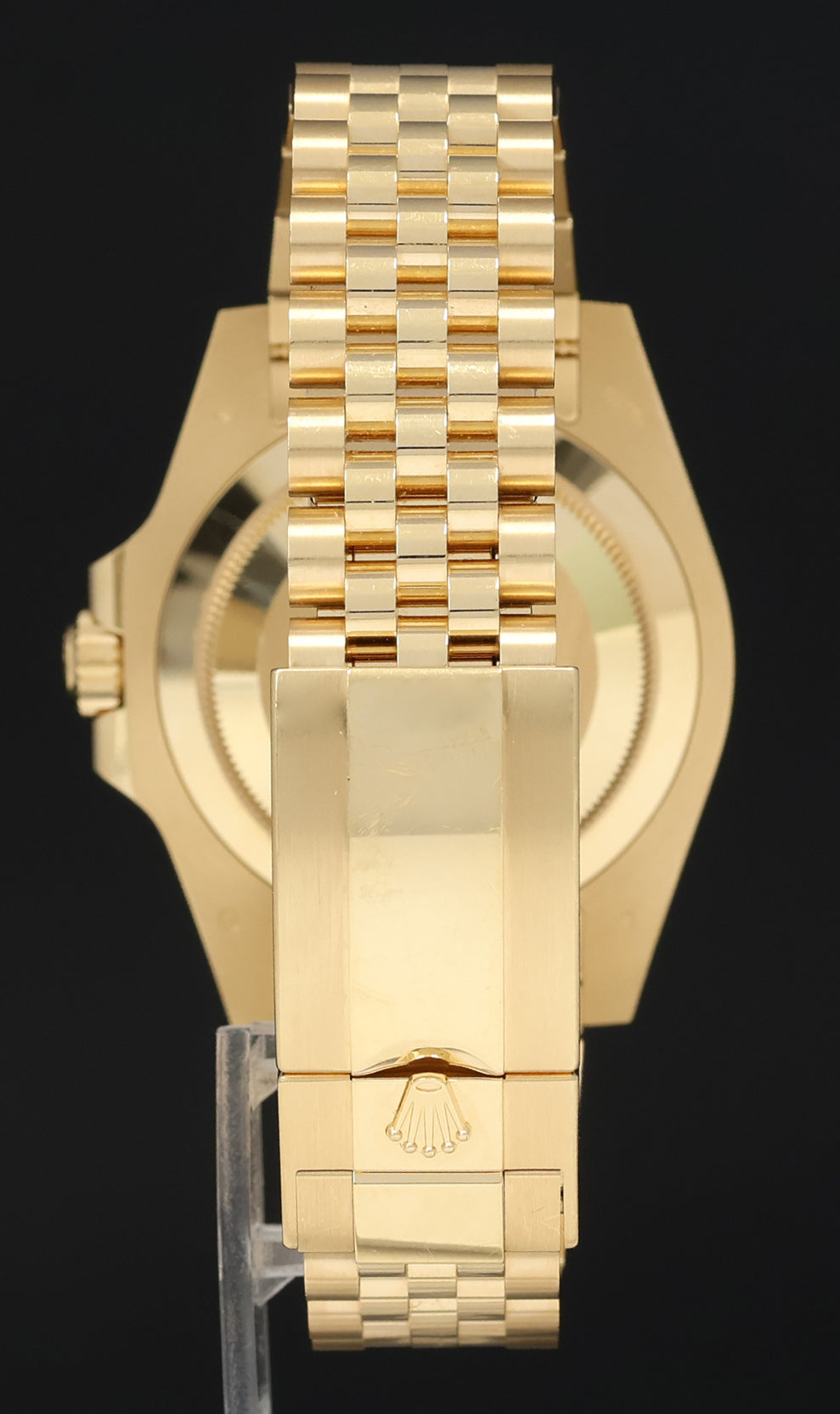 MINT 2023 Rolex 126718 GMT Master Yellow Gold Jubilee 40mm Watch Box