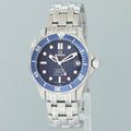 PAPERS MINT Omega Seamaster Diver 300M 2222.80.00 36mm Blue Dial Steel Watch