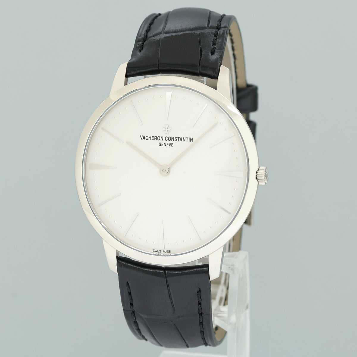 2023 PAPERS MINT Vacheron Constantin Patrimony White Gold Watch 81180/000G-9117