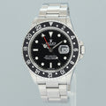 PAPERS 1997 MINT Rolex 16710 GMT-Master II Black Steel 40mm Watch Box
